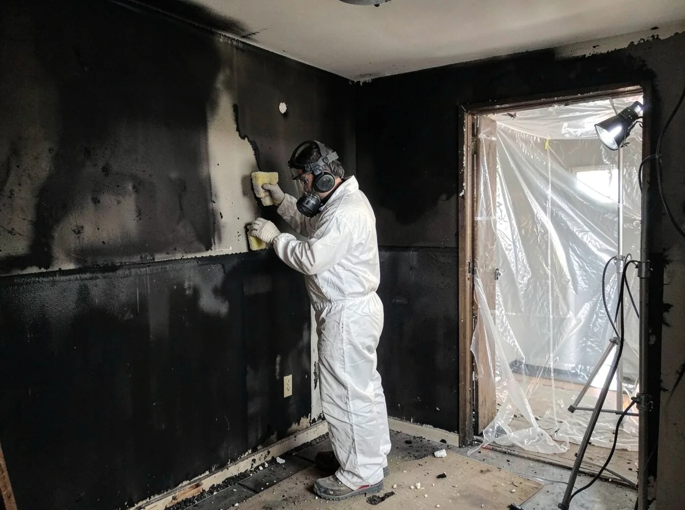 Fire Damage Restoration company in Gilbert, WV